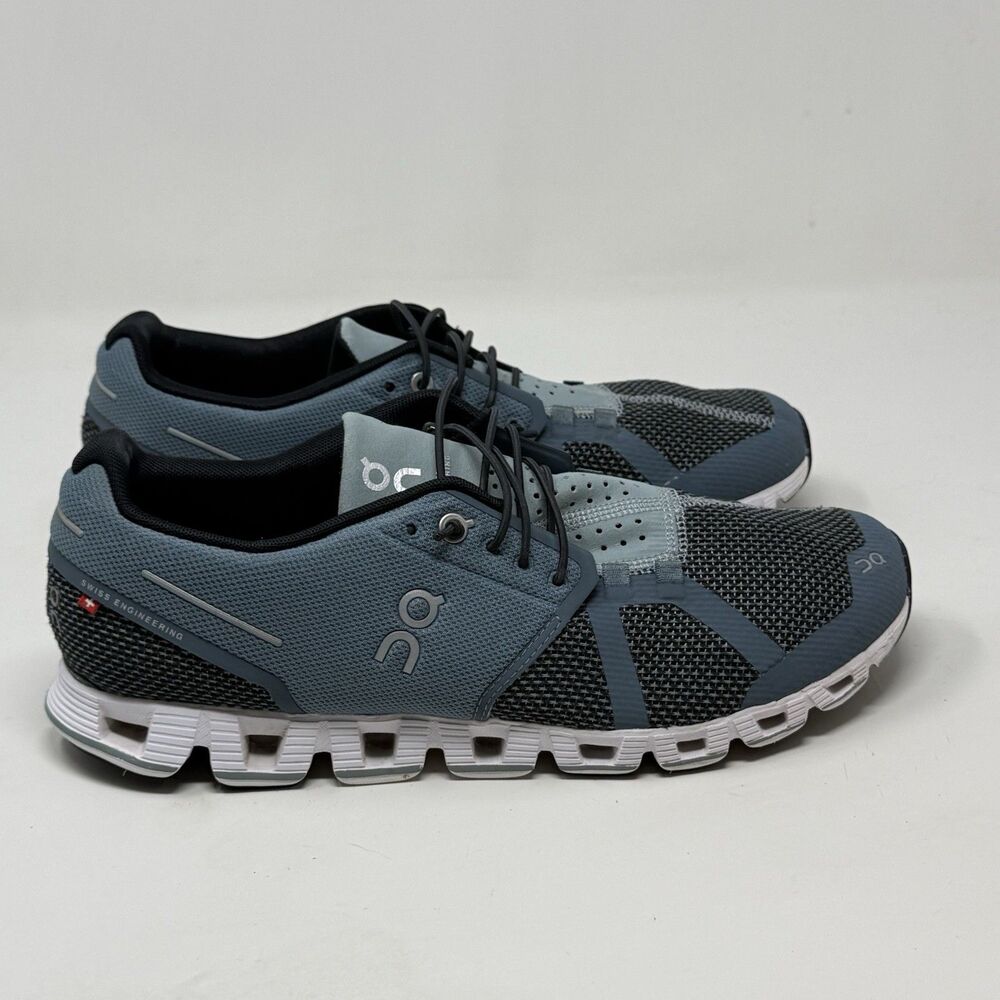 On Cloud 2 Running Shoes Womens 10.5 Tide Magnet Blue Mesh Lightweight Sneakers